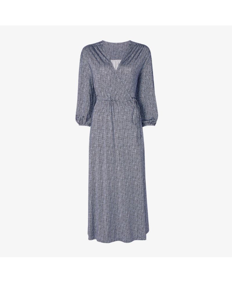 Women's Hope Wrap Dress - Printed Jersey