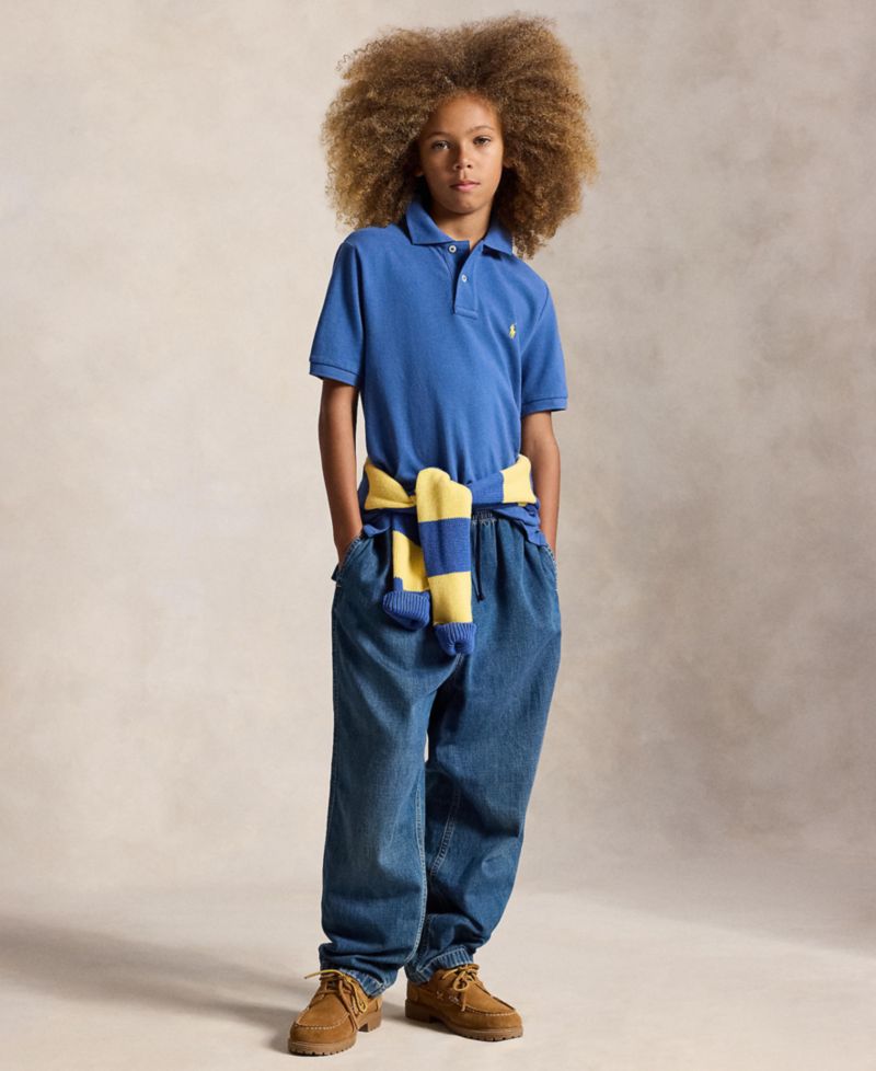Boys 8-20 The Iconic Mesh Polo Shirt