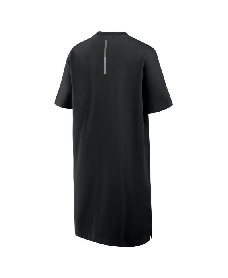 Women's Black Texas Longhorns Elements Go Tri-Blend T-Shirt Dress