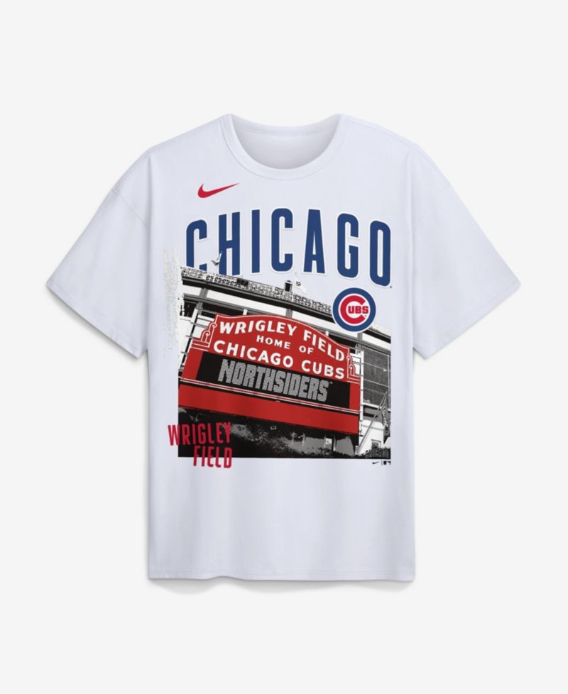Men's White Chicago Cubs Wrigley Field Local Max90 T-Shirt