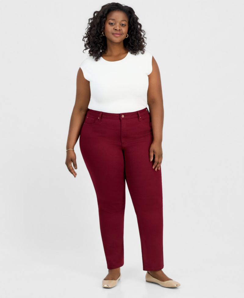 Plus Size Lexington Straight-Leg Jeans