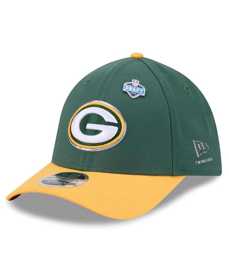 Men's Green/Gold Green Bay Packers 2026 NFL Draft 39THIRTY M-Crown Flex Hat