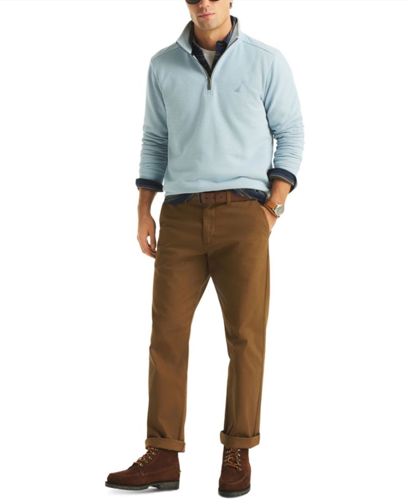 Men's Quarter-Zip Fleece Sweatshirt