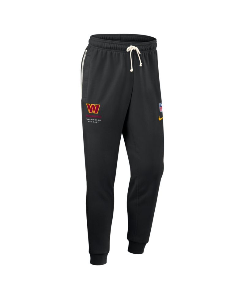 Men's Black Washington Commanders Sideline Standard Issue Dri-FIT Taper Pants