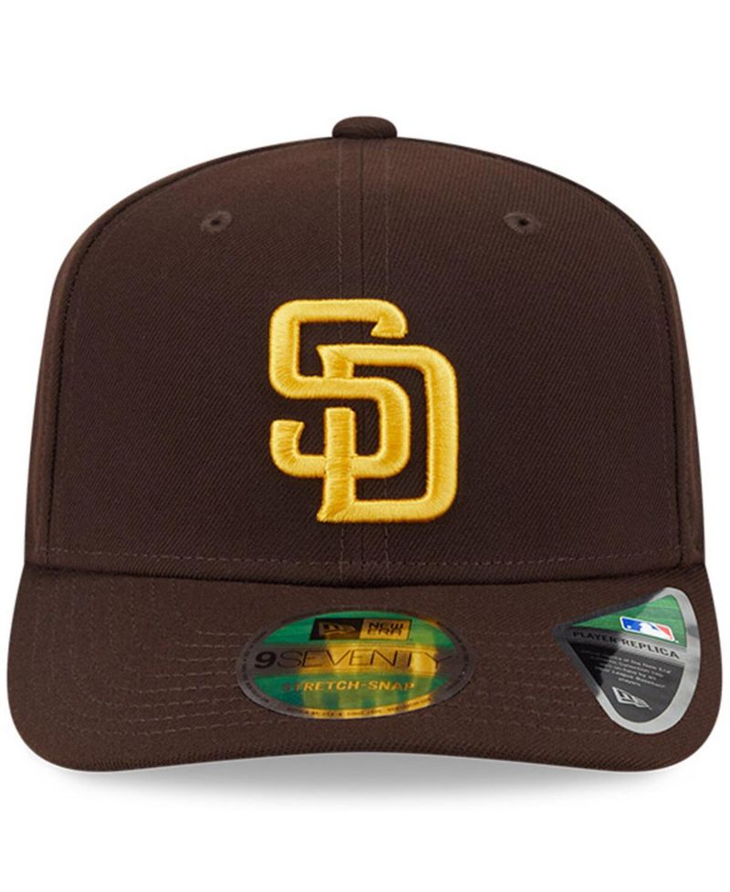 Men's Brown San Diego Padres Player Replica 9SEVENTY Adjustable Hat