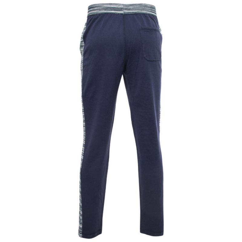 Women's Navy Blue Cotton Drawstring Lounge Pants