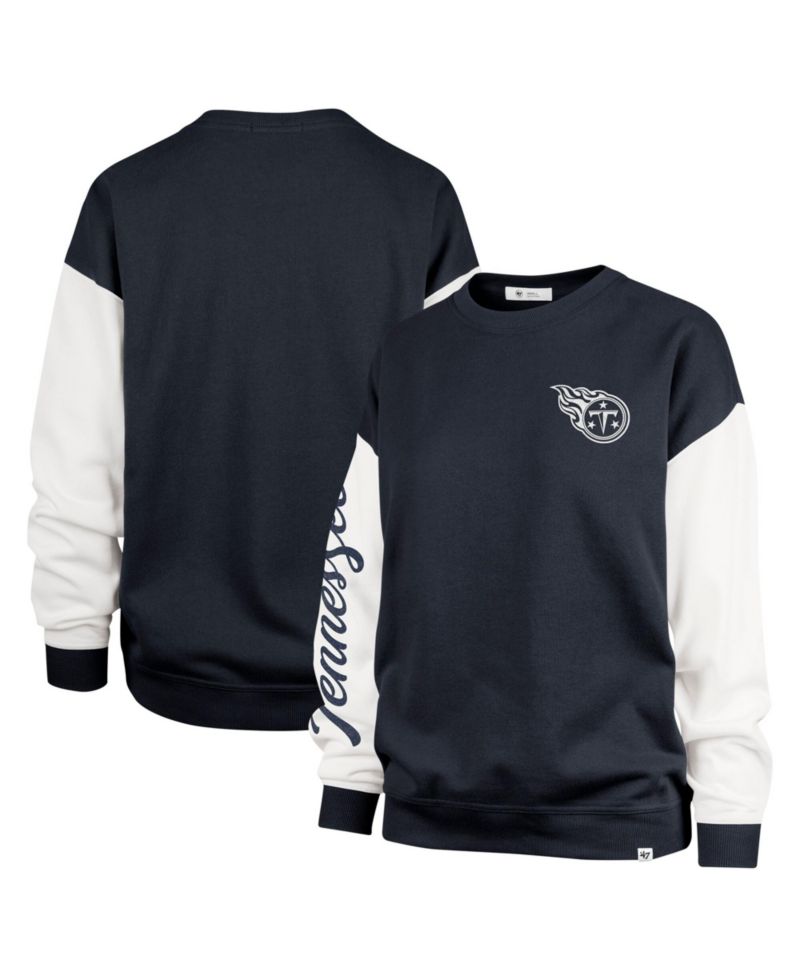 Women's Double Header Rise Andie Oversized-Fit Color-Block Pullover Sweatshirt