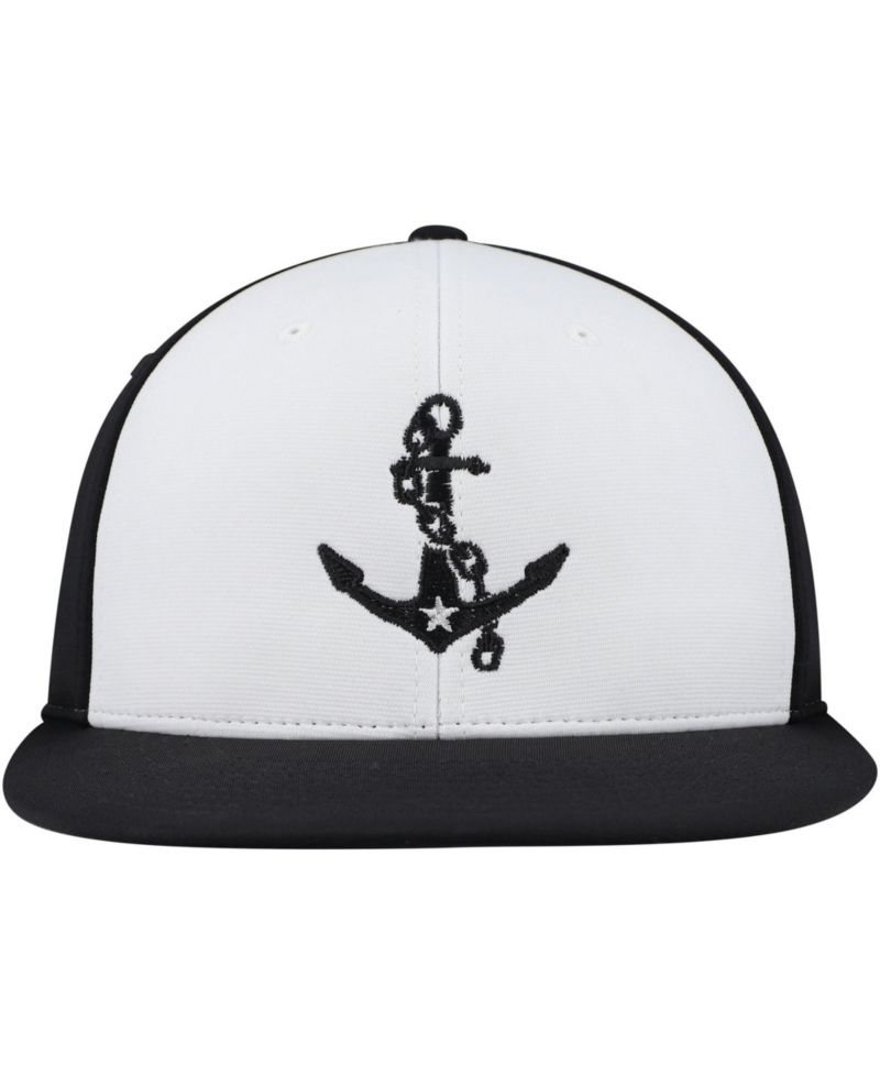 Men's and Women's White Vanderbilt Commodores Flex Hat