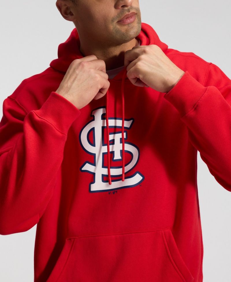Men's Red St. Louis Cardinals Primary Logo Legacy Hoodie
