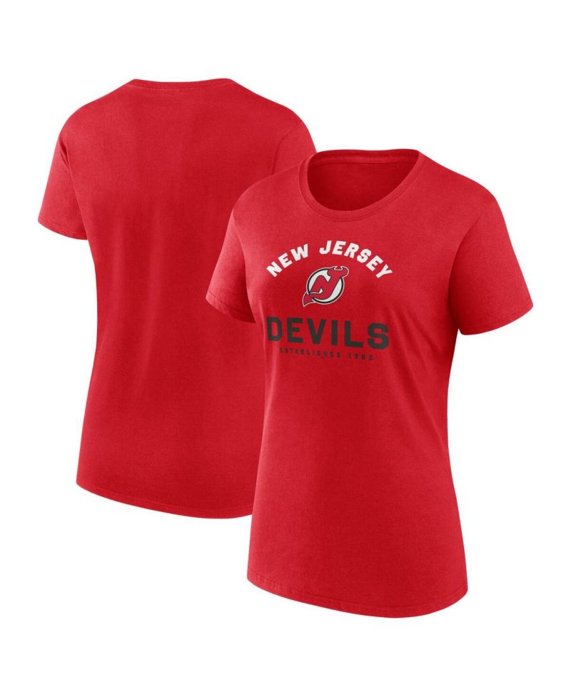 Women's Red New Jersey Devils Unrivaled T-Shirt