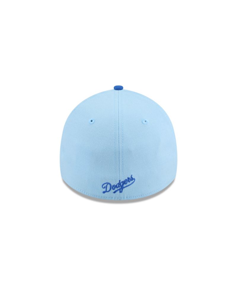 Men's Light Blue/Blue Los Angeles Dodgers 2025 Fourth of July 39THIRTY Flex Hat