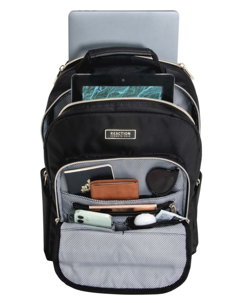 Chelsea Women's Chevron Quilted 15-Inch Laptop & Tablet Fashion Travel Backpack