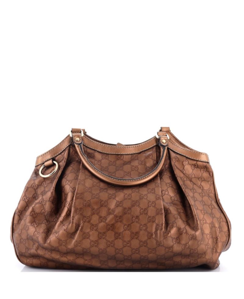 Large Sukey Tote Guccissima Leather