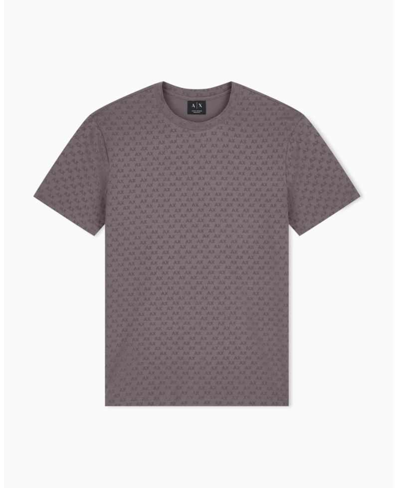 Men's Flocked All Over Logo T-Shirt
