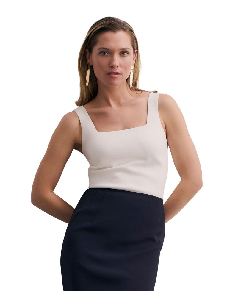 Women's Keighley Square Neck Knit Top