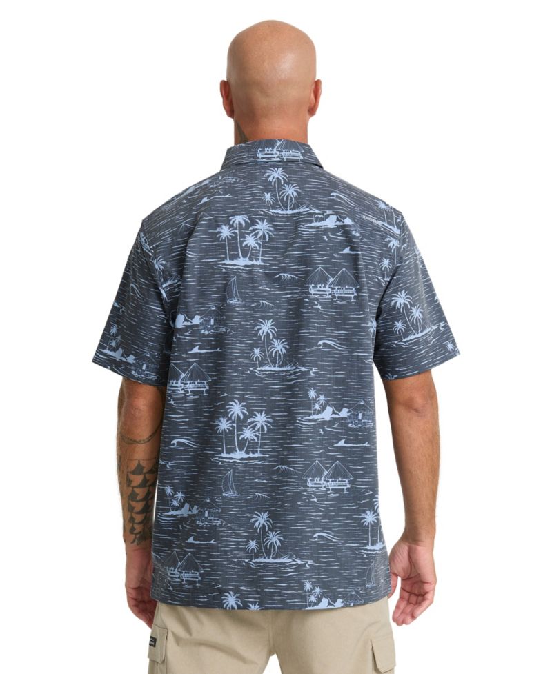 Quiksilver Men's Azure Collared Shirt