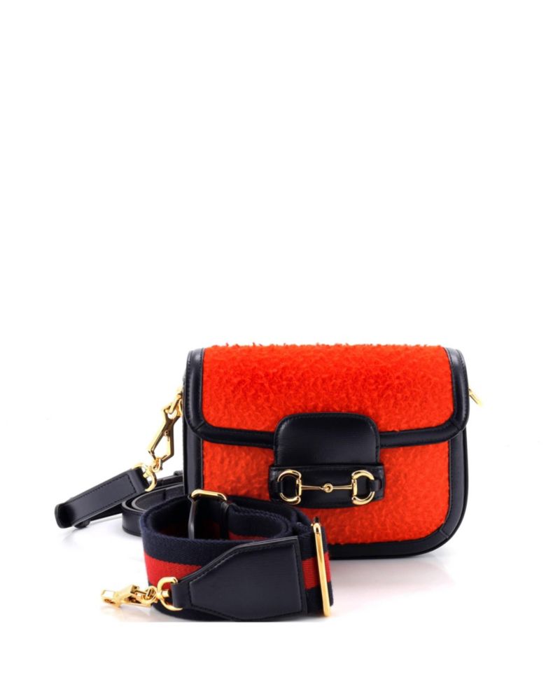 Mini Horsebit 1955 Shoulder Bag Wool