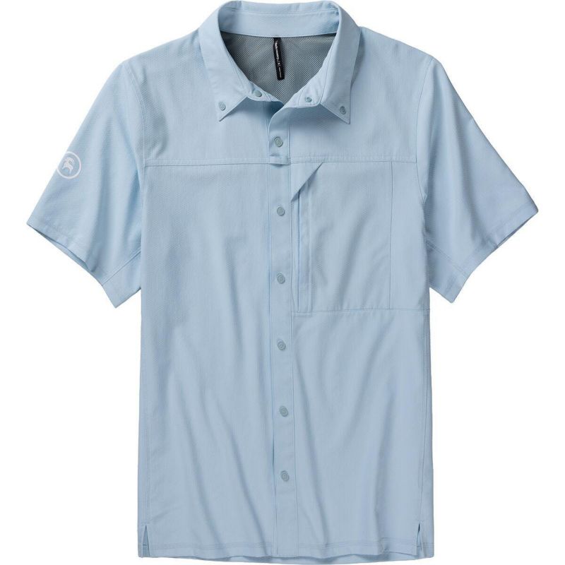 Men's Tahoe Woven Short-Sleeve Snap-Up Shirt Performance Shirts