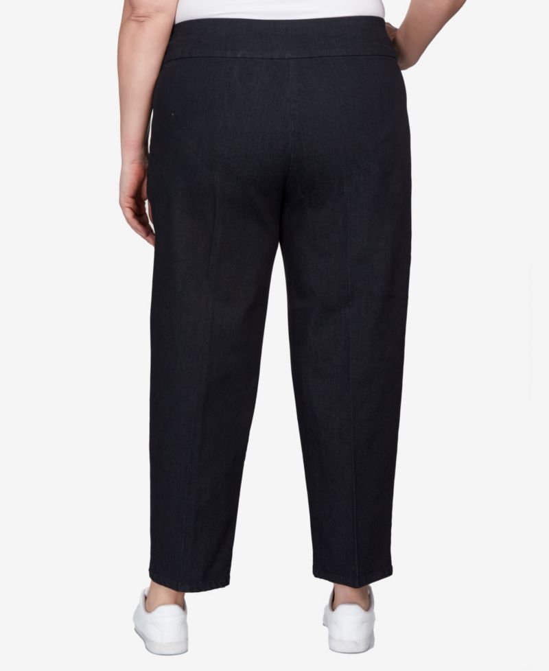 Plus Size Women's Super Stretch Mid- Rise Average Length Pant