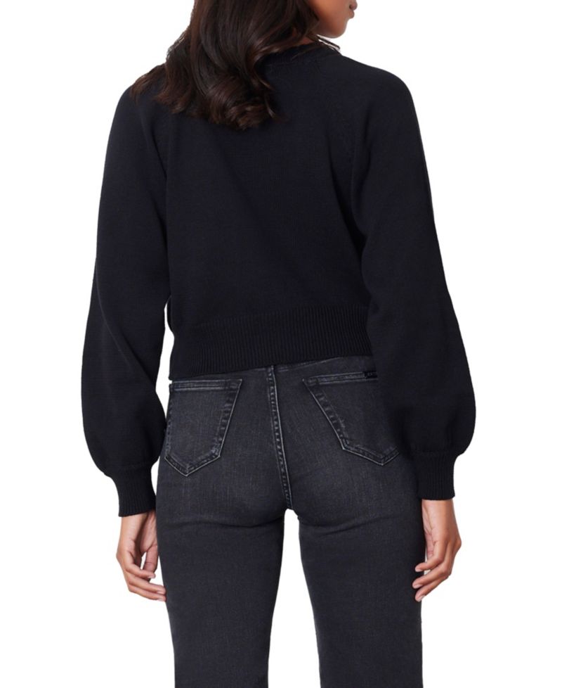 Women s Cotton Greta Cardigan in Forest Green