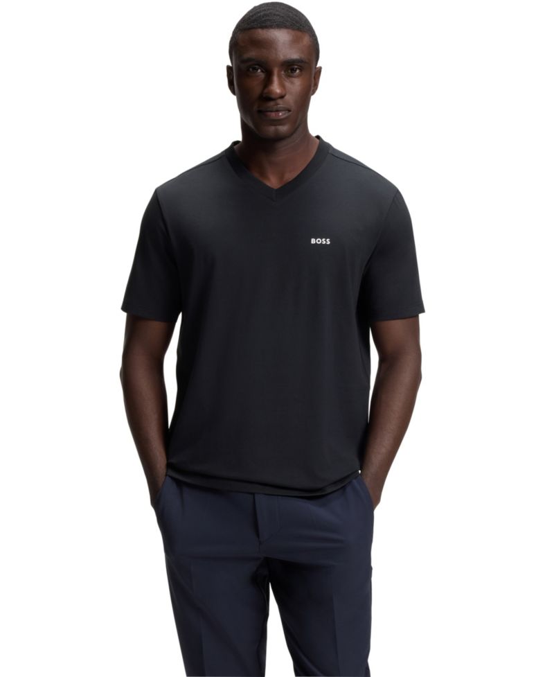 Men's Contrast Logo Regular-Fit T-Shirt