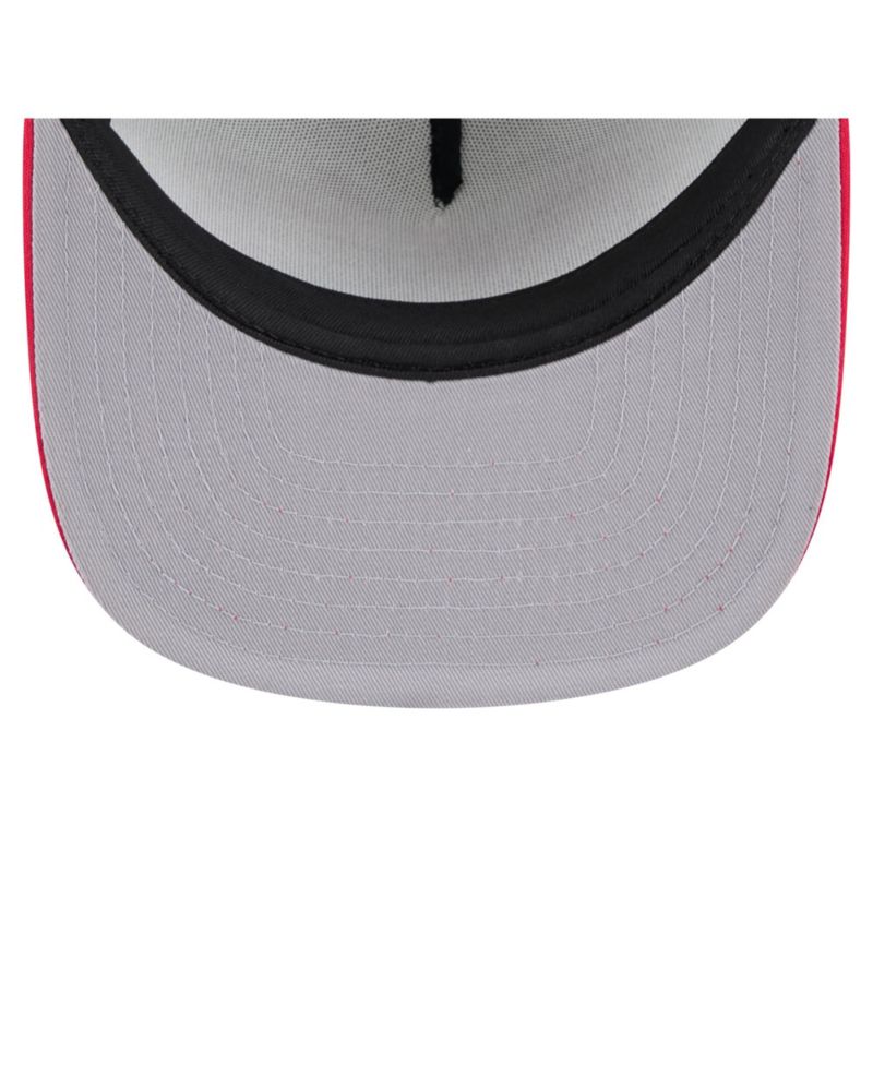 Men's White/Red Boston Red Sox Retro Script Trucker 9FIFTY Snapback Hat