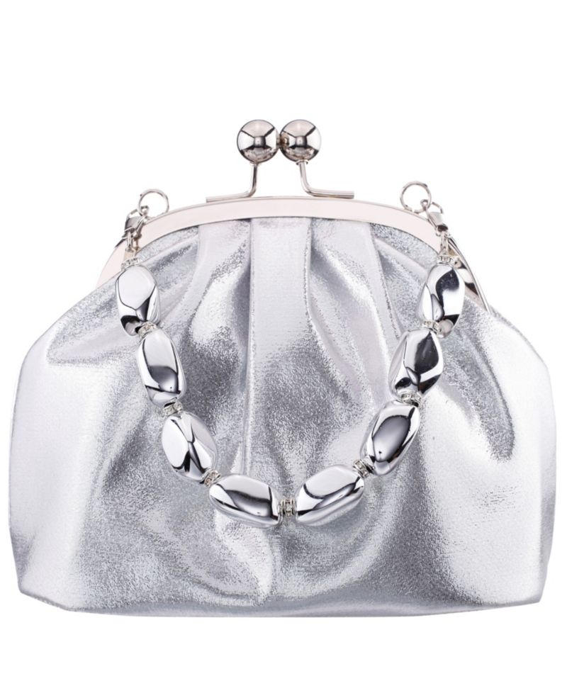 Vespera Beaded Vintage Style Mini Frame Handbag