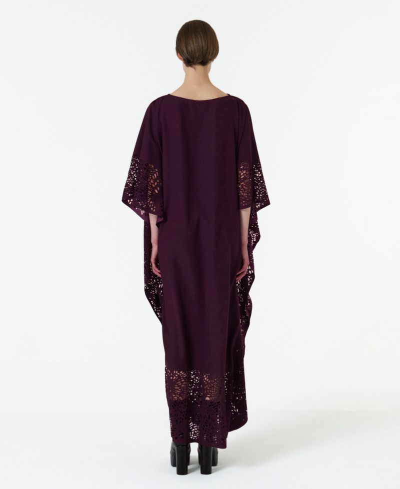 Women's Laser-Cut Kaftan Dress