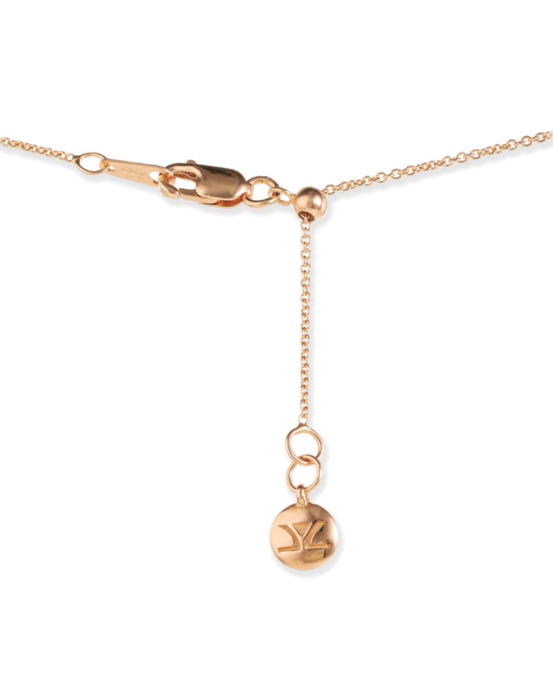 Sapphire Ombre (0.34 ct. t.w.) and Pink Sapphire Ombres (0.82 ct. t.w.) Butterfly Necklace in 14k Strawberry Gold