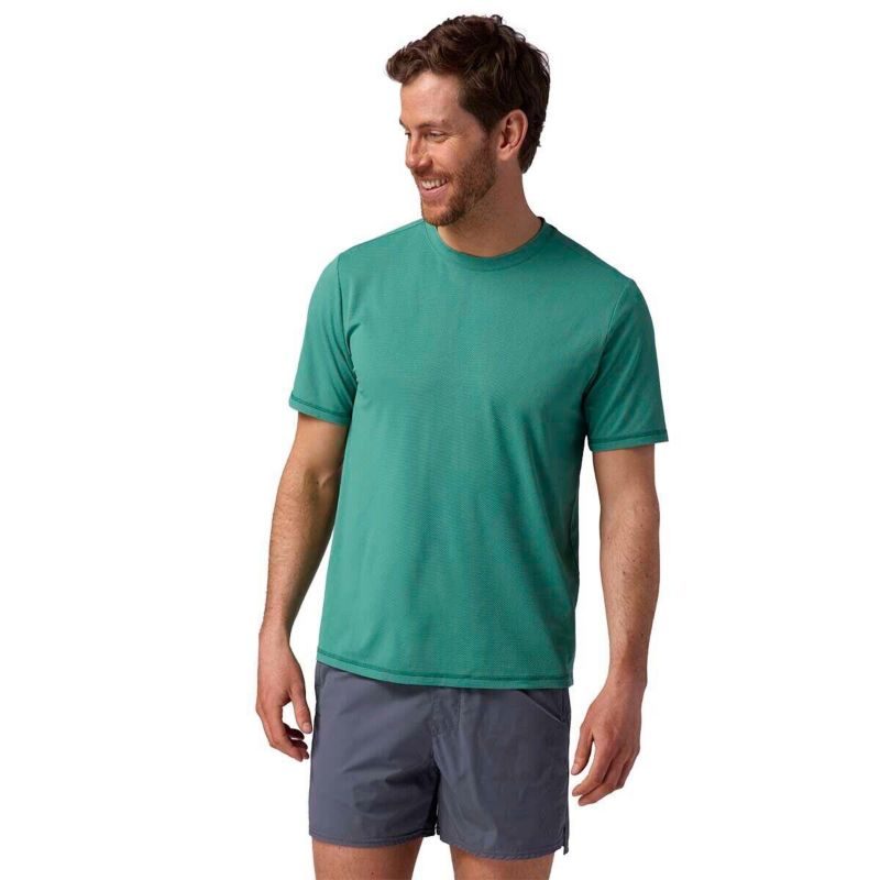 Men's Tahoe Sun Short-Sleeve Crew Performance Shirts Short Sleeve