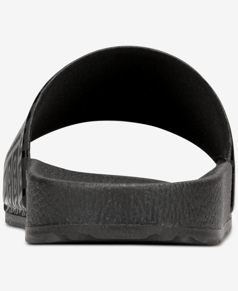 Men's Monogram Logo Slip-on Slides