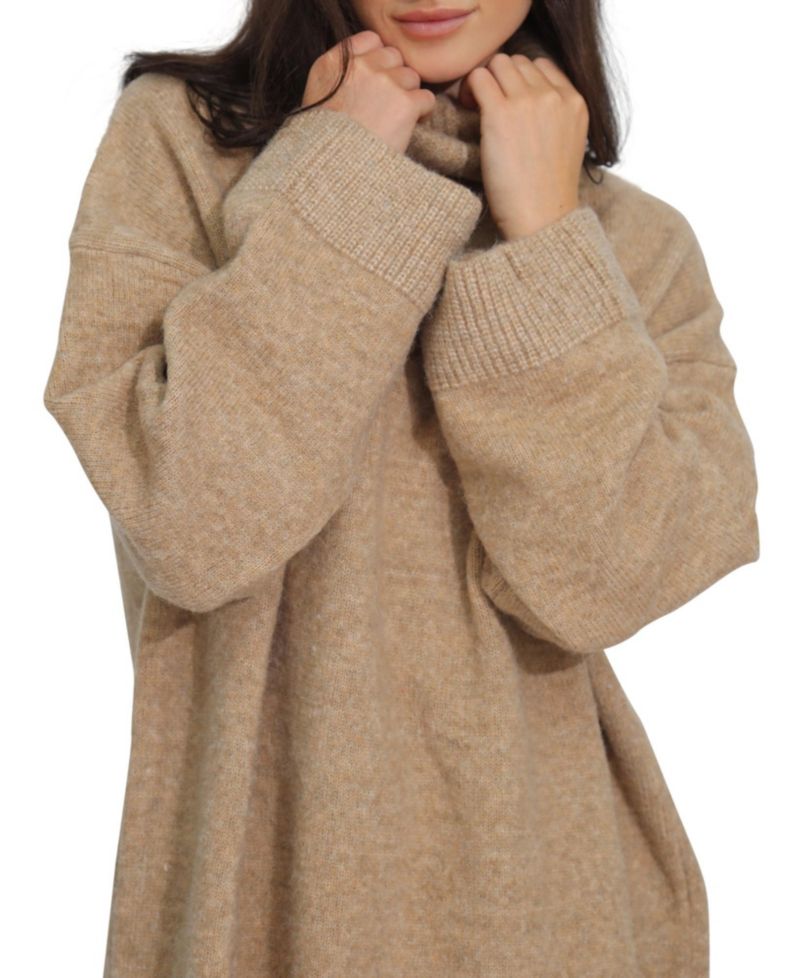 Women's Belle and Bloom Cuddle Me Oversized Tunic Sweater