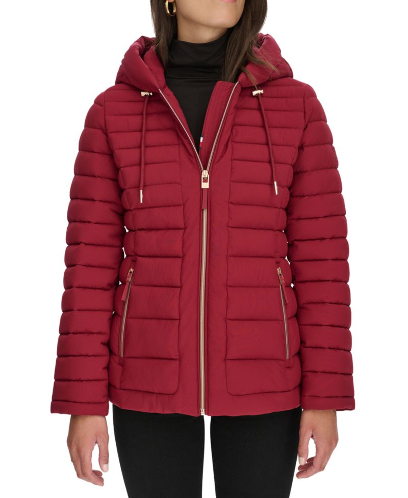 Women's Hooded Packable Puffer Coat