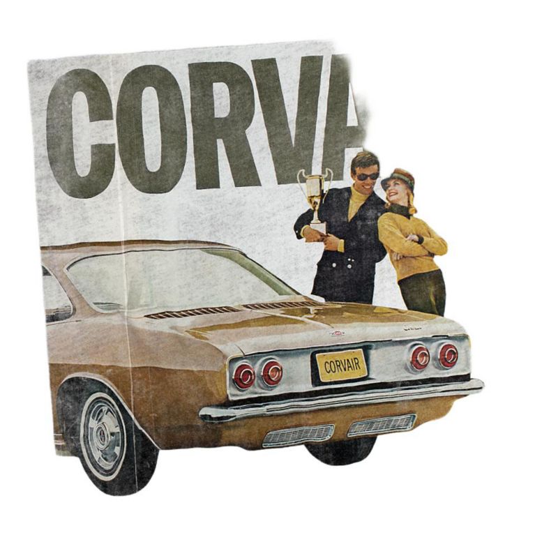 Men's Chevy Chevrolet Corvair Ad T-Shirt