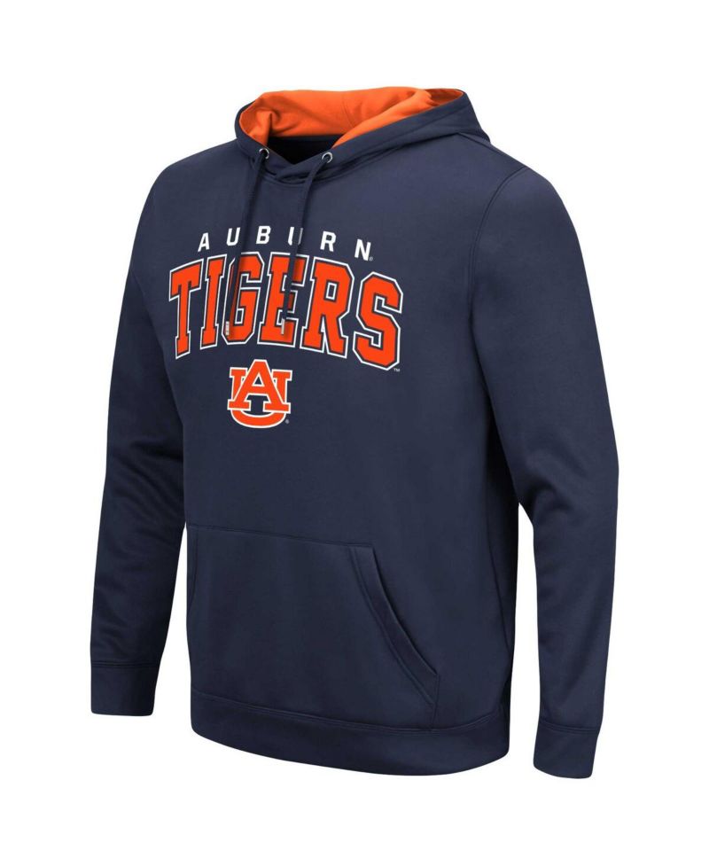 Men's Navy Auburn Tigers Resistance Pullover Hoodie