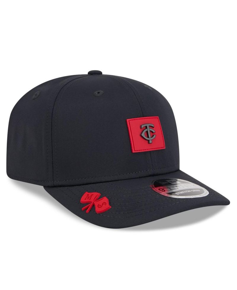 Men's Navy Minnesota Twins 2026 Clubhouse 9SEVENTY Adjustable Hat
