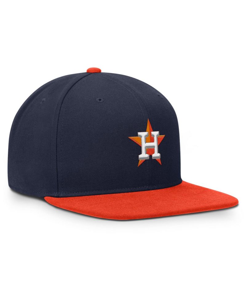 Men's Navy/Orange Houston Astros Primetime Pro Dri-FIT snapback Hat