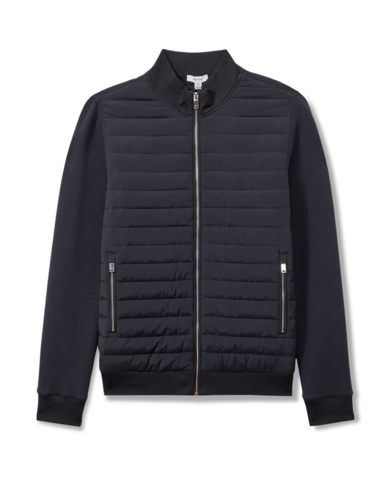 Men's Freddie Hybrid Quilt and Interlock Zip Jacket