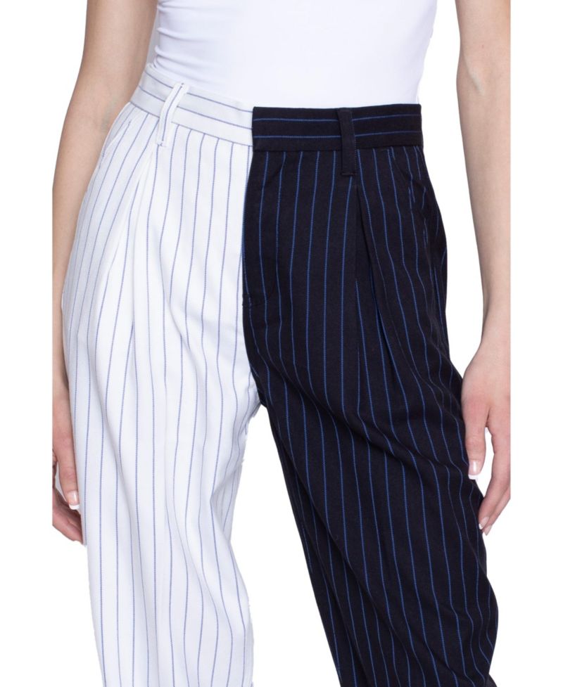 Women's Happy Hour Mix Fabric Trousers
