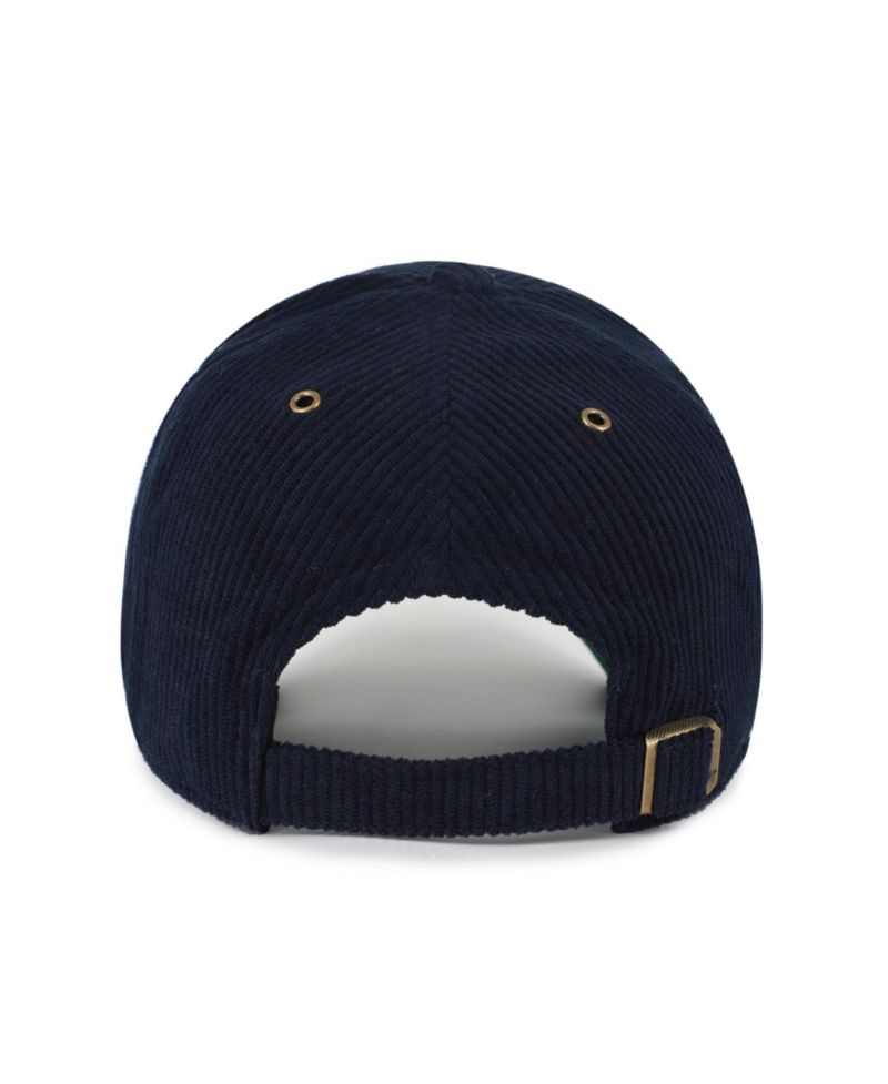 Men's Navy Seattle Mariners Accordia Corduroy MVP Adjustable Hat