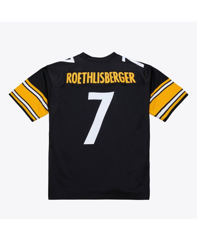 Mitchell Ness Men's Ben Roethlisberger Black Pittsburgh Steelers 2004 Authentic Jersey