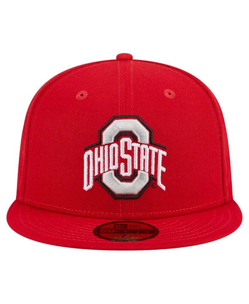 Men's Scarlet Ohio State Buckeyes 59FIFTY Fitted Hat