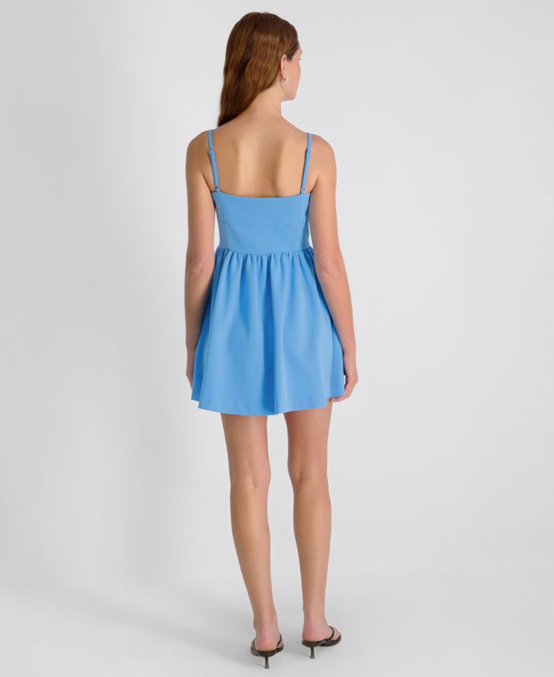 Women's Sweetheart Neck Mini Dress