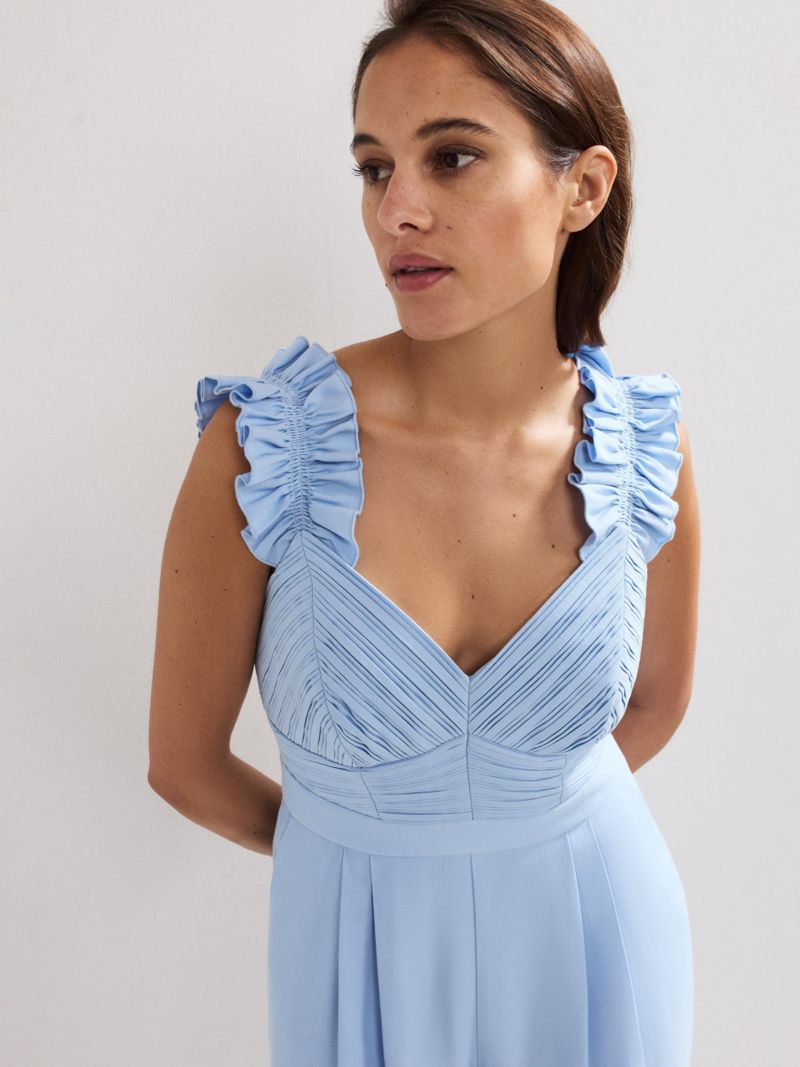 Women's Moira Ruffle Sleeve Jumpsuit