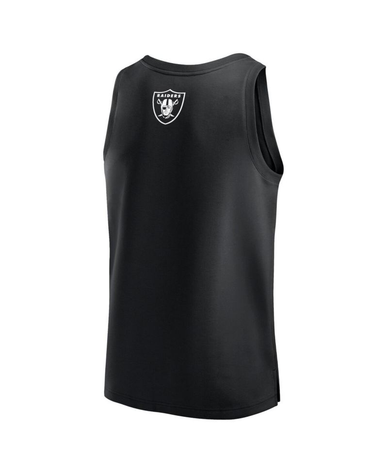 Men's Black Las Vegas Raiders Elements Tank Top
