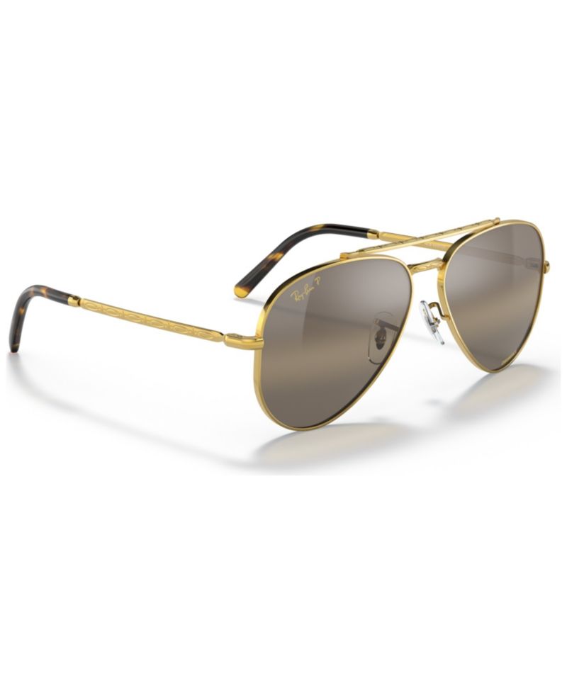 Unisex Polarized Sunglasses, RB3625 NEW AVIATOR