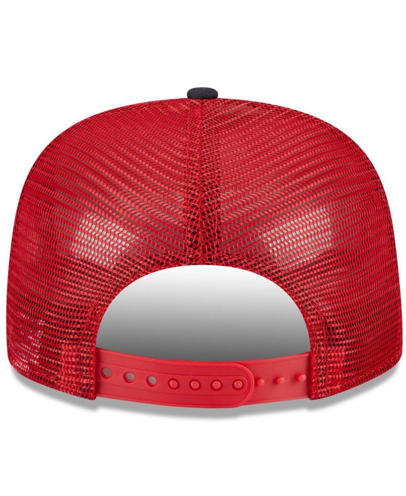 Men's White/Red St. Louis Cardinals Team Foam Front A-Frame Trucker 9Fifty Snapback Hat