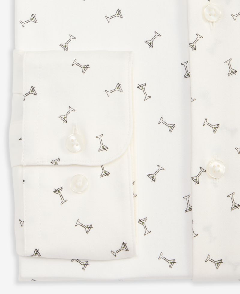 Men's Slim-Fit Martini Dress Shirt