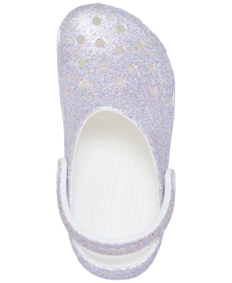 Big Girls Glitter Classic Clogs from Finish Line