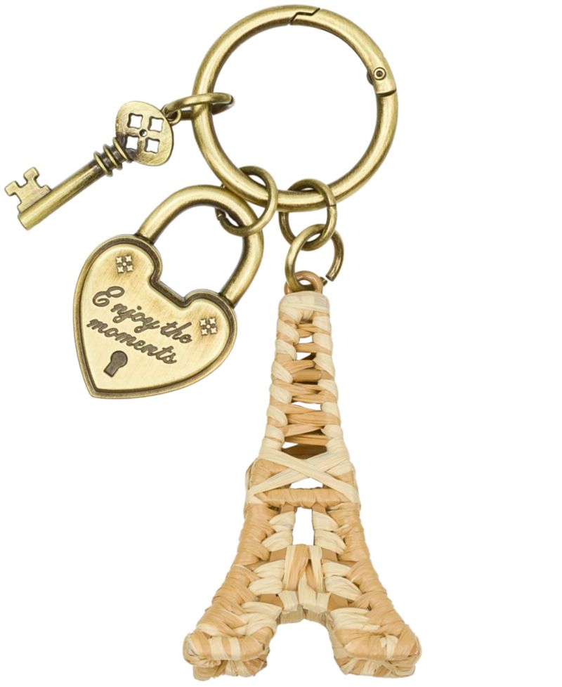 Raffia Eiffel Tower Bag Charms